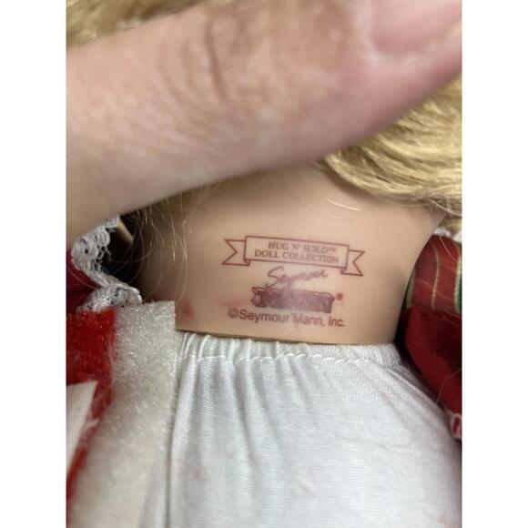 Seymour Mann HUG and HOLD Collector Musical Christmas Doll Plays Silent Night - Picture 2 of 7